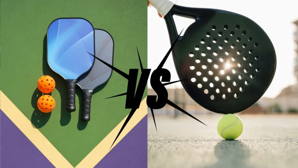 padel versus pickleball