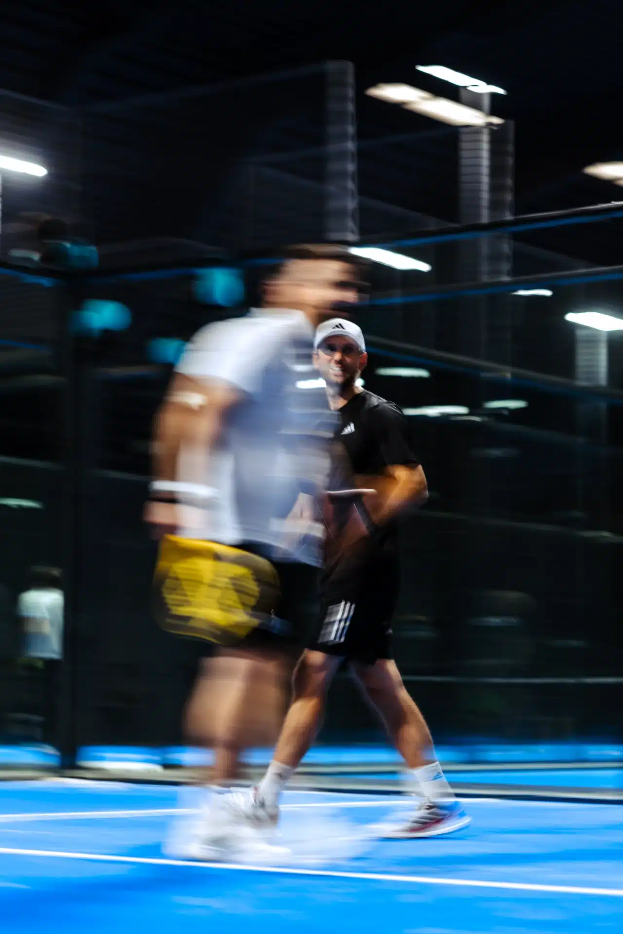 Padel Mate Club spelers in actie